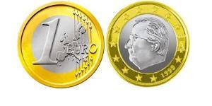 1 Euro Belgien Bimetall Albert II