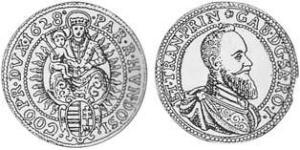 2 Дукат Князівство Трансильванія (1571-1711) Золото Габор Бетлен, князь Трансільванії  (1580-1629)