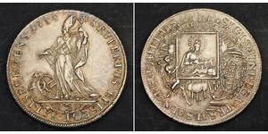  
 
   1758, Salzburg, Sigismund von Schrattenbach. Silver Thaler Coin. 1-Year Type!  Mint Place: Salzburg Mint Year: 1758 (1-year type!)  Denomination: Thaler  (Convention Thaler) Reference: Dav ...