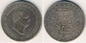 1 Талер Федеральные земли Германии Серебро Вильгельм IV (1765-1837)