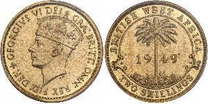 2 Шиллинг Британская Западная Африка (1780 - 1960) Никель 