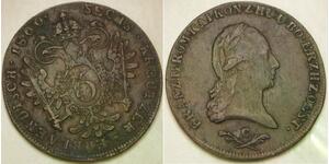 AUSTRIA (Empire) 6 Kreuzer 1800 C - Copper - Franz II. (I.) - VF/XF - 3202 *
