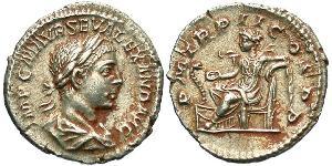 1 Denario Impero romano (27BC-395) Argento Severus Alexander (208-235)