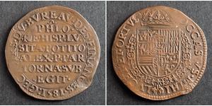  
  1581, Spanish Netherlands.  Cu 