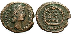 1 Follis /  AE4 Empire romain (27BC-395) Bronze Constant I (320-350)