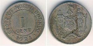 1 Cent Borneo del Nord (1882-1963)  