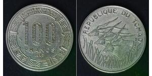 CHAD 100 Francs 1980 (a) - Nickel - VF/XF - 2100