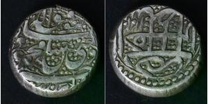 AFGHANISTAN 1 Rupee AH1202 - Silver 0.800 - Taimur Shah - VF - 3458
