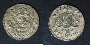 TRIER (German City) 2 Pfennig 1747 - Billon- Franz Georg - VF - 1118
