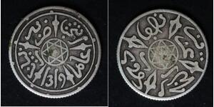 MOROCCO 1/2 Dirham AH1319 - Silver 0.835 - Abd al-Aziz - F/VF - 1650