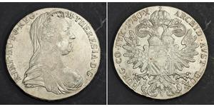  
 

 1780, Maria Theresa. Silver Thaler (AH-GS, 1812-1820 Re-Strike). Karlsburg mint!   Mint Year: 1812-1820  Mint Place: Karlsburg (Transylvania)   Denomination: Silver 