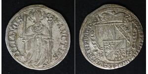 WURZBURG 1 Schilling 1699 - Silver - Johann Philipp II. - VF- - 992