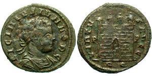 1 Follis /  AE3 Roman Empire (27BC-395) Bronze Licinius II (315-326)