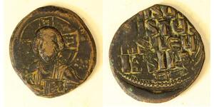 BYZANTIUM Follis ND - Bronze - Basil II. & Constantine VIII. (976-1028) - 4550