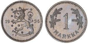 1 Марка Финляндия (1917 - ) Никель 