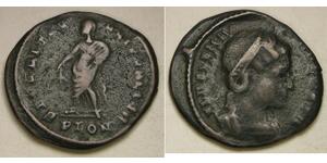 ROMAN EMPIRE AE20 - Bronze - Lugdunum Mint - Valens (364-378) - VF - 75 *