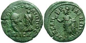 1 Pentassaria Imperio romano (27BC-395) Bronce Felipe II (237-249)