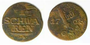 BREMEN (German State) 1 Schwaren 1768 DB - Copper - 3490