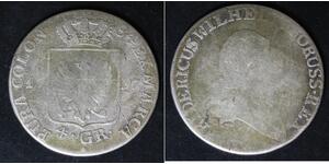 PRUSSIA 4 Groschen 1797 A - Silver 0.521 - Friedrich Wilhelm II. - 4268