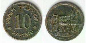 GERMANY (Trier) 10 Pfennig 1919 - Iron - Notgeld - VF - 4639