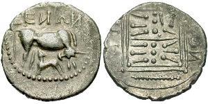 1 Drachm Durazzo(Іллірія) Argento 