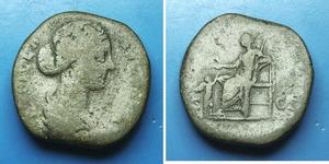 
          
           
             
              LUCILLA AE SESTERTIUS 
           
           
             
              Description: 
              
              Date: C, 164-169 AD 
     ...