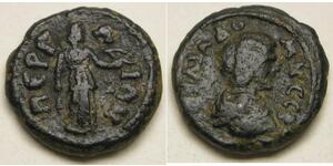 PERGA / PAMPHYLIA (Roman Empire) AE 18 - Julia Domna (193-211) - VF - 2788 *