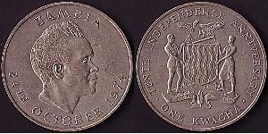 1 Квача Замбія (1964 - )  
