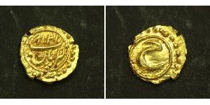 1 Fanam India Oro 