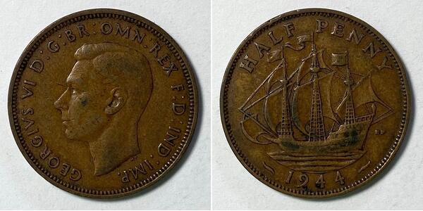 Half Penny | 1944