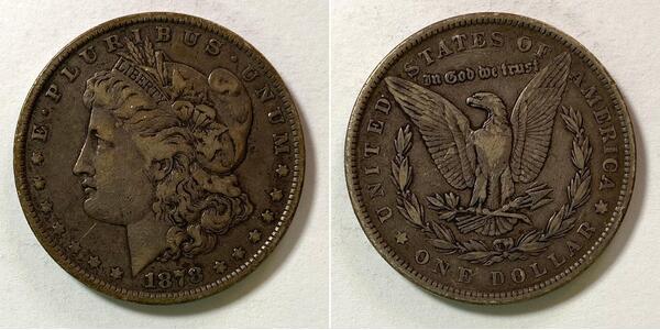 United States | Silver Morgan Dollar | 1878